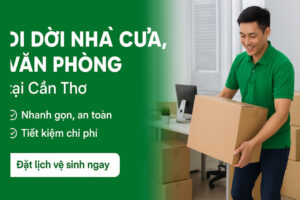 Di dời nhà cửa, văn phòng tại Cần Thơ – Nhanh gọn, tiết kiệm chi phí