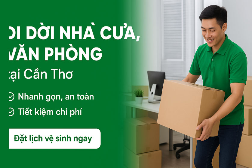 Di dời nhà cửa, văn phòng tại Cần Thơ – Nhanh gọn, tiết kiệm chi phí