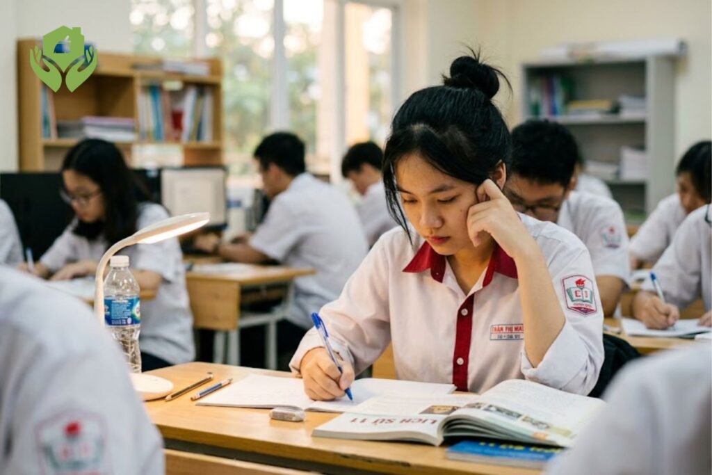 Môi trường học tập sạch khuẩn giúp bảo vệ sức khỏe học sinh