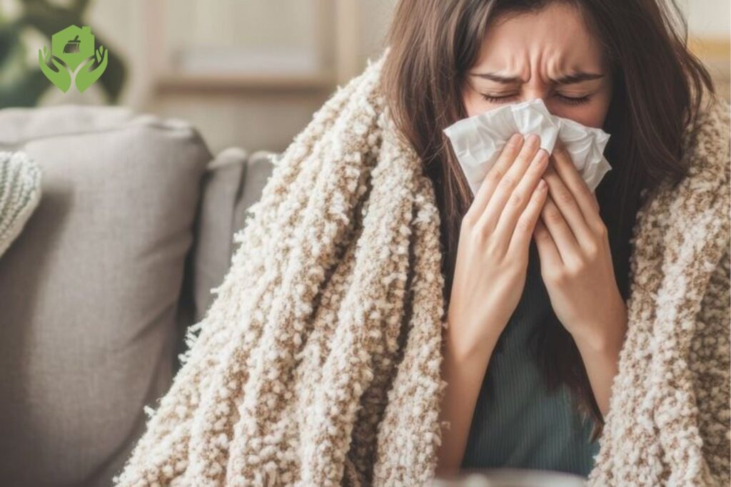 Bệnh viêm mũi dị ứng và giải pháp làm sạch không gian sống.