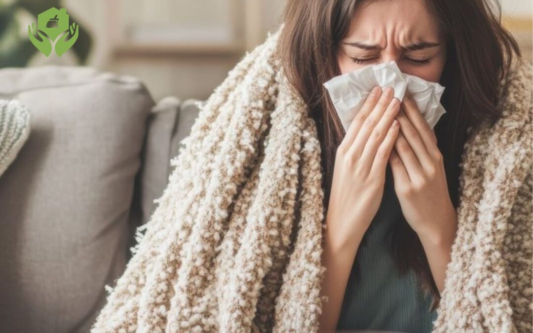 Bệnh viêm mũi dị ứng và giải pháp làm sạch không gian sống.