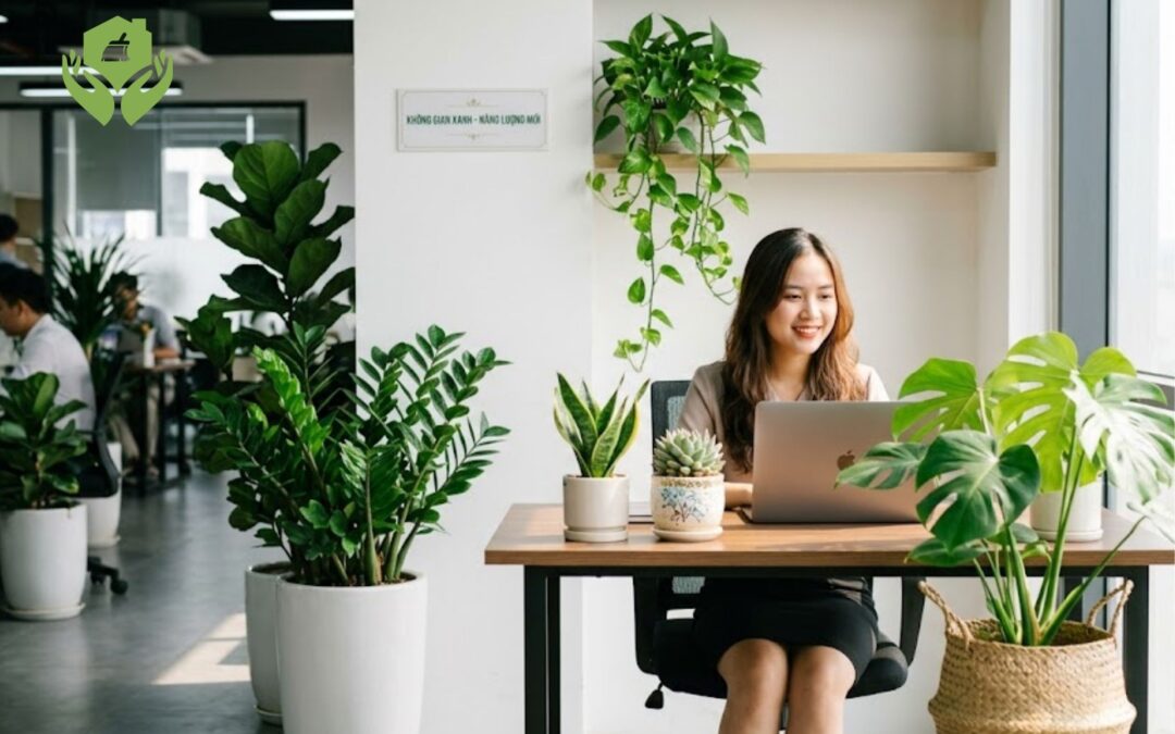 Cách chăm sóc cây cảnh trong văn phòng ít ánh sáng