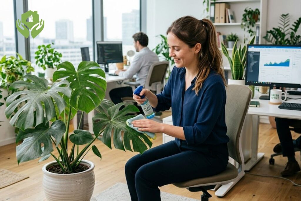 Cách chăm sóc cây cảnh trong văn phòng ít ánh sáng