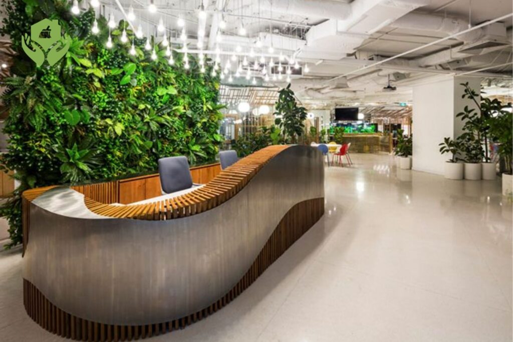 Cách thiết kế không gian xanh cho văn phòng làm việc