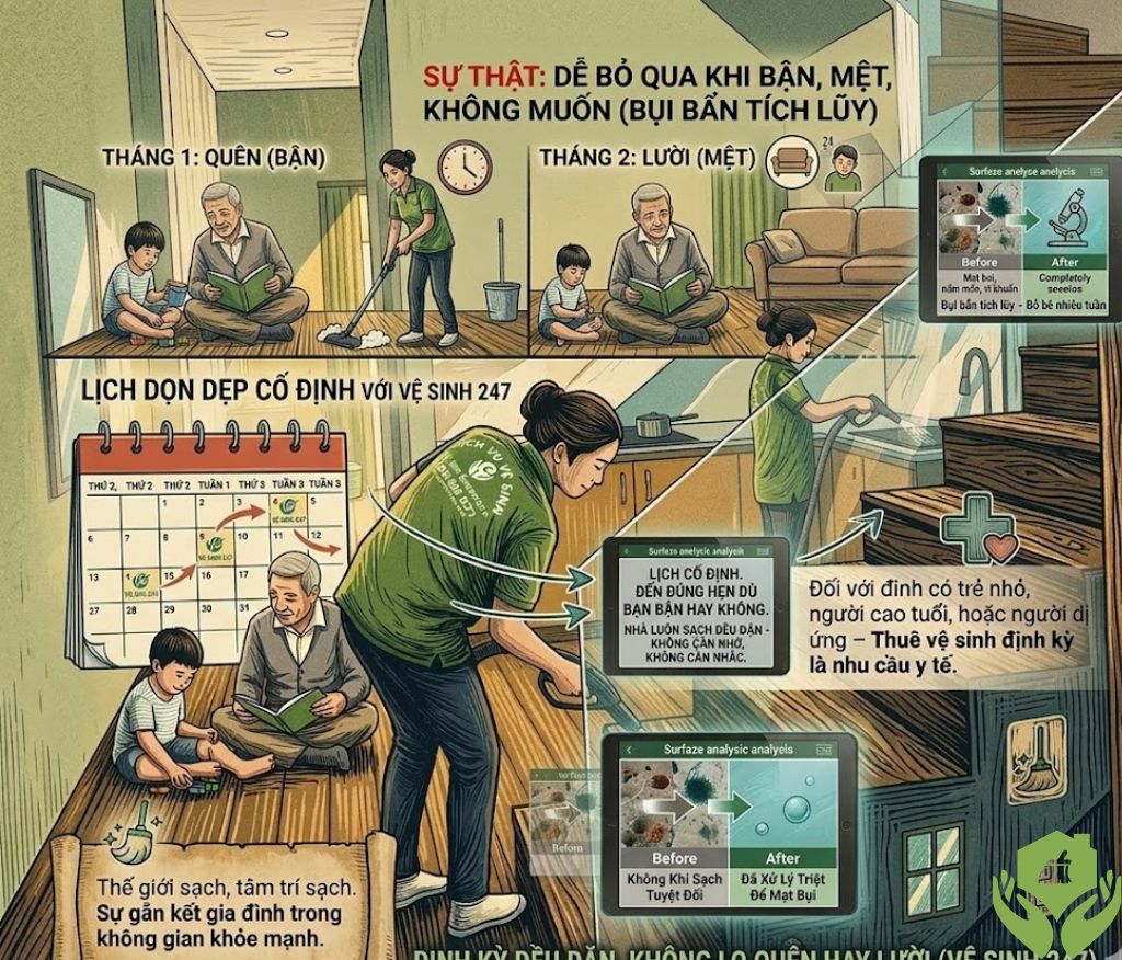 Buông Cây Lau Xuống – Đây Là Lý Do Bạn Nên Thuê Dịch Vụ Vệ Sinh