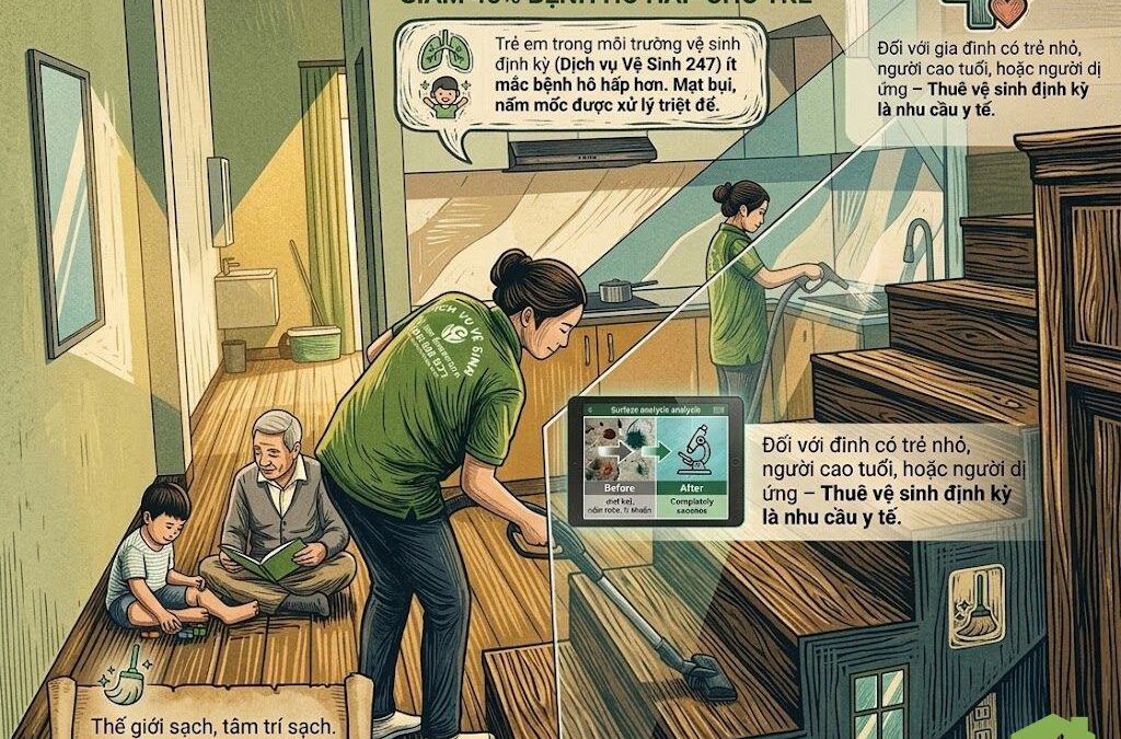 Thuê Dịch Vụ Vệ Sinh: 7 Lý Do Giúp Bạn Nhàn Nhã Và Nhà Sạch Sâu