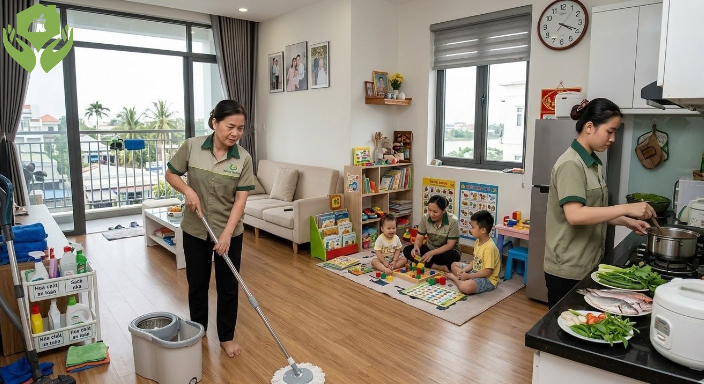 Dịch Vụ Giúp Việc Nhà Theo Giờ