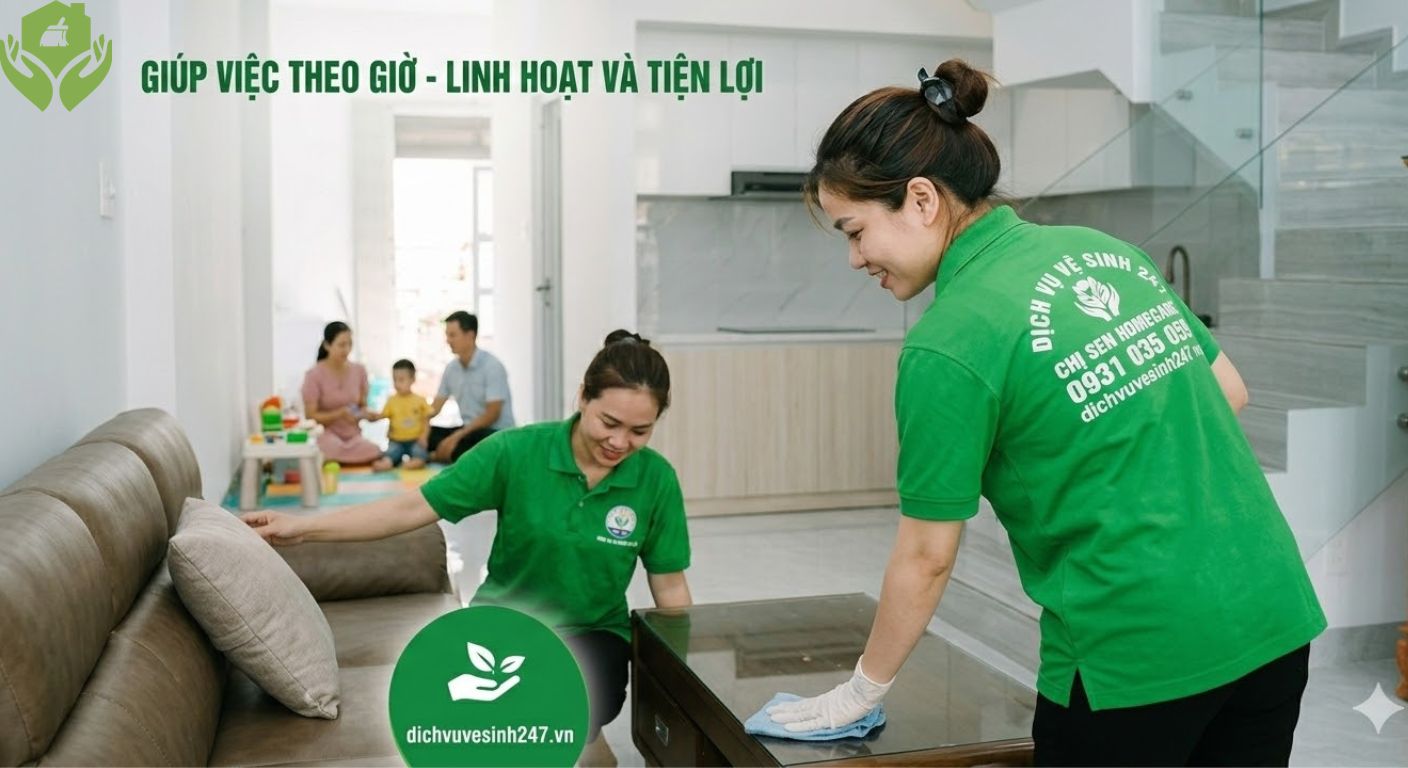 Dịch Vụ Giúp Việc Nhà Theo Giờ