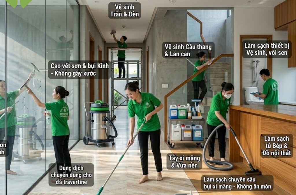 10 CÂU HỎI THƯỜNG GẶP VỀ DỊCH VỤ VỆ SINH 247 CẦN THƠ – GIẢI ĐÁP TẤT TẦN TẬT VỀ VỆ SINH SAU XÂY DỰNG