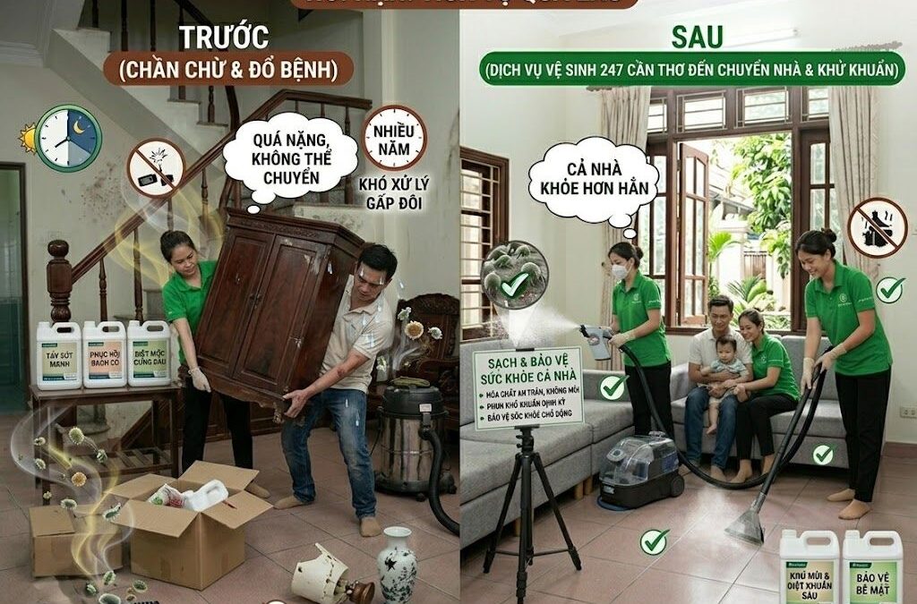 Tiếc nuối vì không biết dịch vụ vệ sinh 247 Cần Thơ sớm hơn