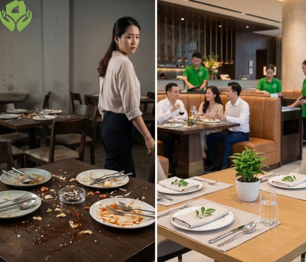 Dịch Vụ Vệ Sinh Nhà Hàng, Quán Ăn Hiệu Quả