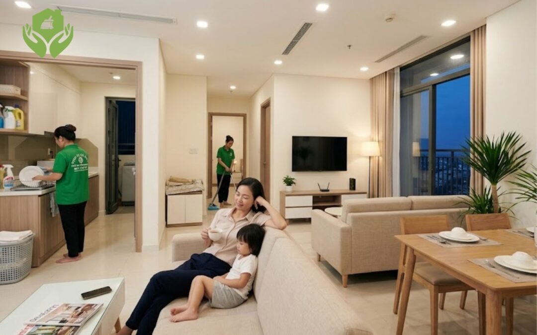 Giúp việc theo giờ – giải pháp tiết kiệm thời gian cho người đi làm