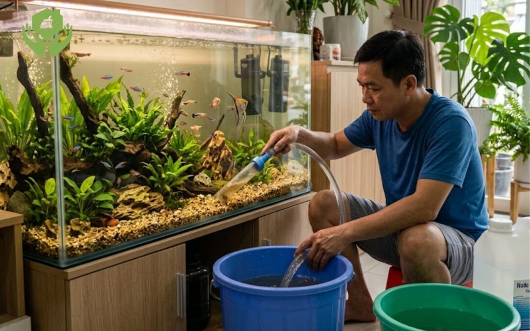 Hồ cá đục nước: Nguyên nhân và cách khắc phục hiệu quả