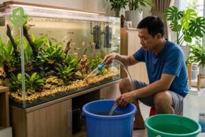 Hồ cá đục nước: Nguyên nhân và cách khắc phục hiệu quả