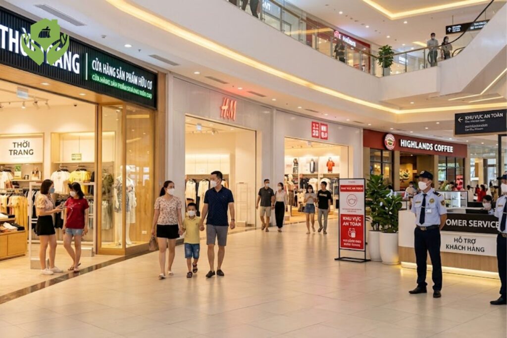 Tầm quan trọng của khử khuẩn tại trung tâm thương mại