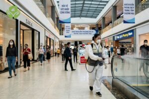 Tầm quan trọng của khử khuẩn tại trung tâm thương mại
