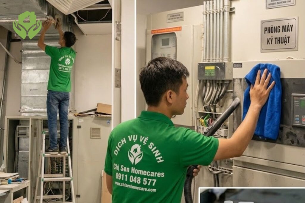 Những khu vực cần vệ sinh kỹ sau xây dựng trong khách sạn