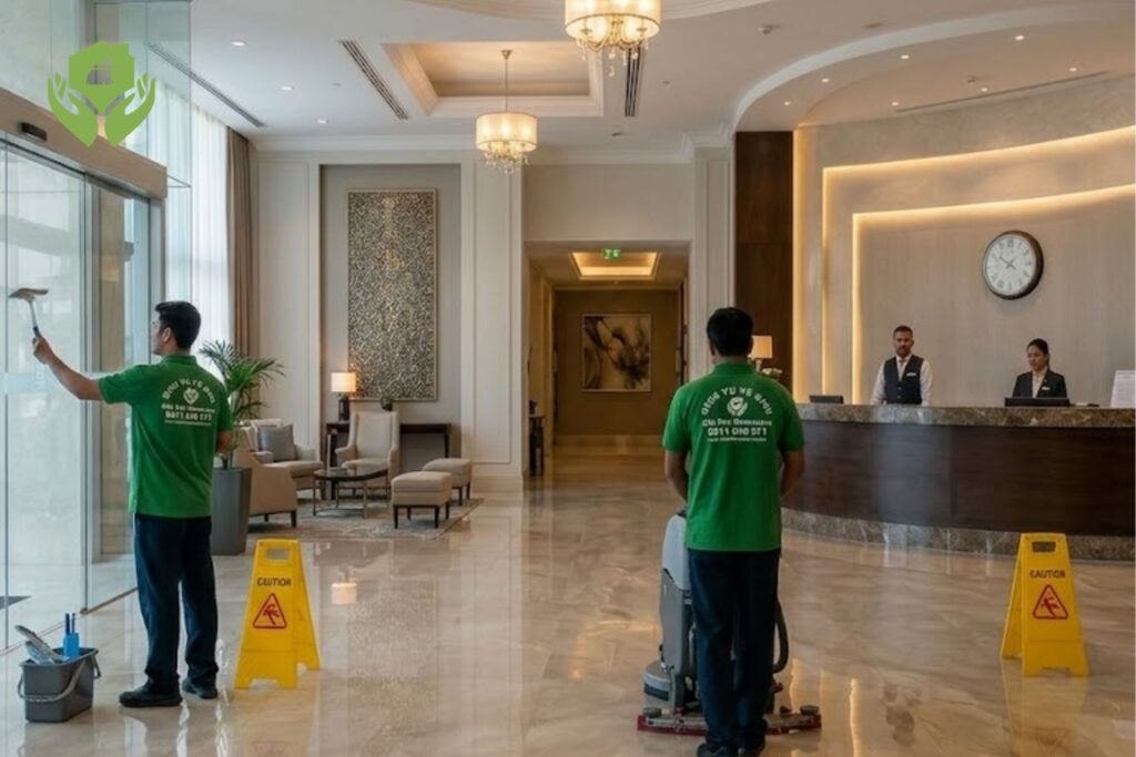 Những khu vực cần vệ sinh kỹ sau xây dựng trong khách sạn