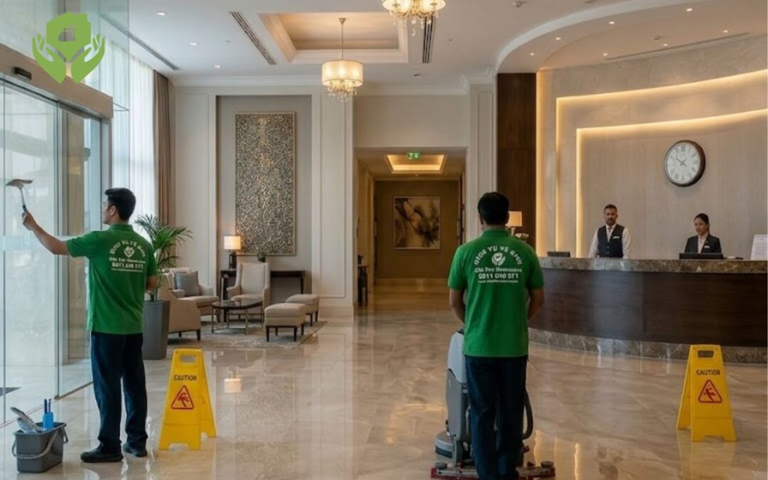 Những khu vực cần vệ sinh kỹ sau xây dựng trong khách sạn