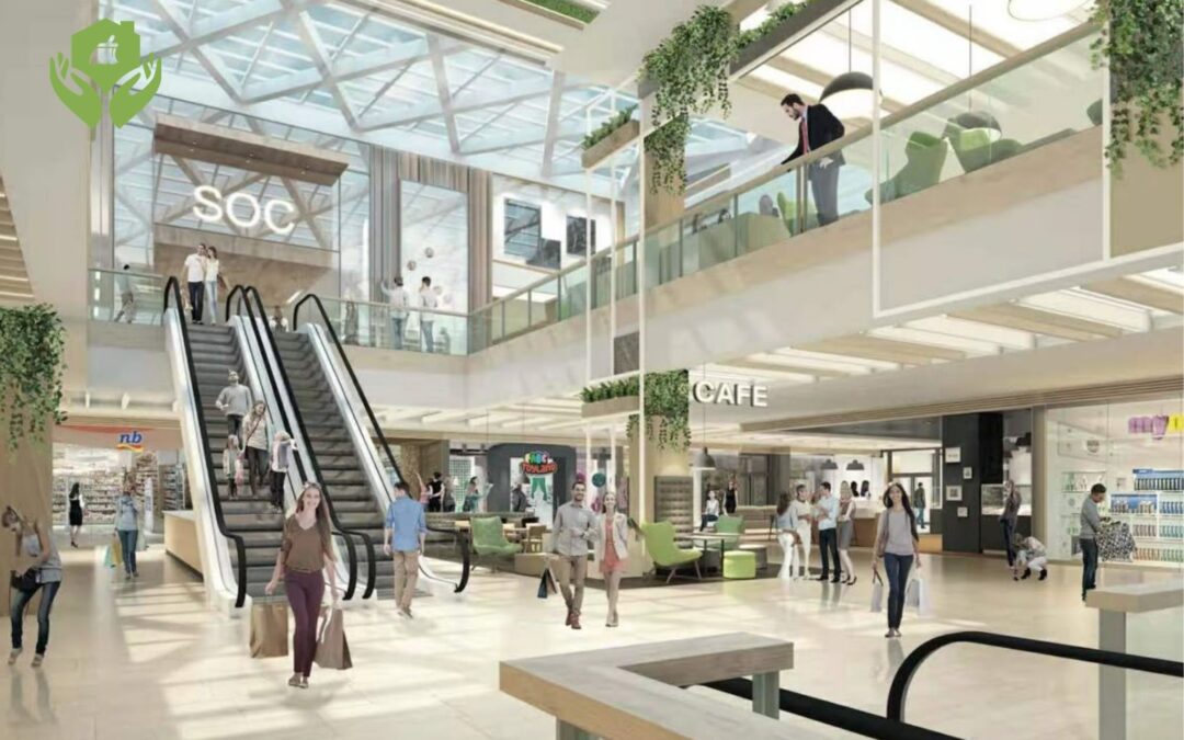 Những khu vực tại trung tâm thương mại cần khử khuẩn