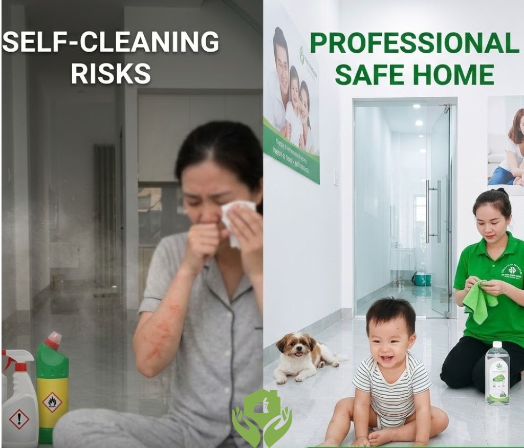 Lợi Ích Của Dịch Vụ Vệ Sinh Chuyên Nghiệp So Với Tự Vệ Sinh