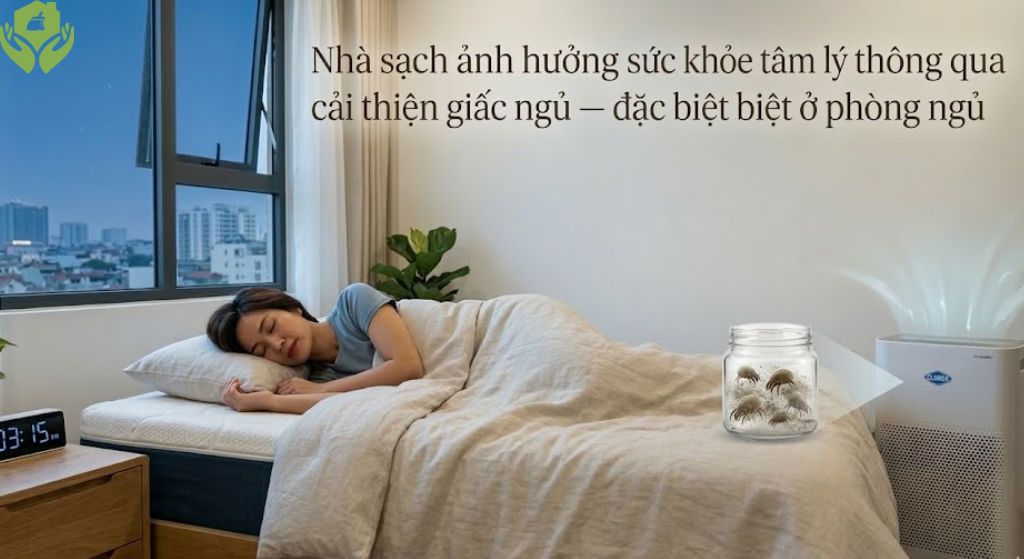 Nhà Sạch Ảnh Hưởng Sức Khỏe Tâm Lý Như Thế Nào?