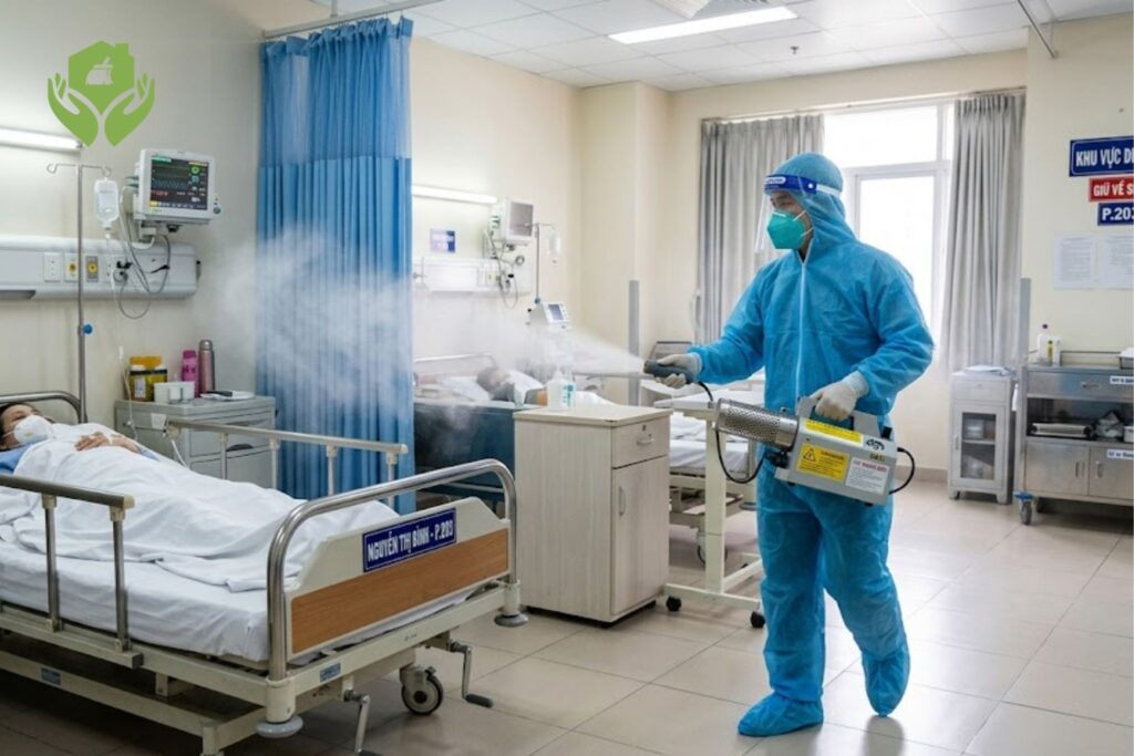 Những khu vực cần phun khử khuẩn thường xuyên trong bệnh viện