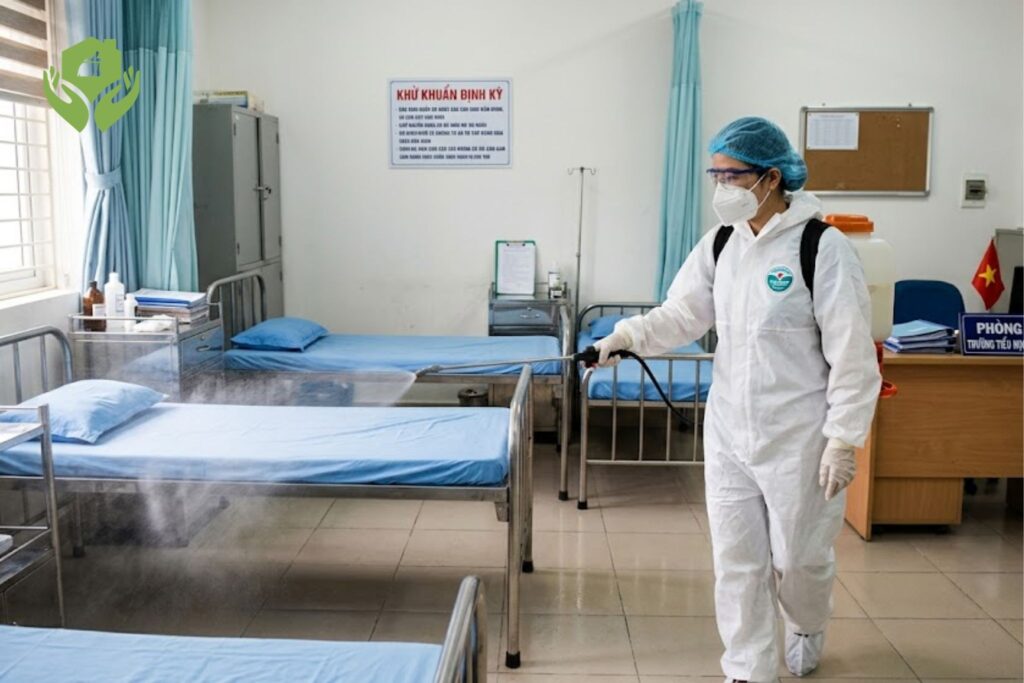 Những khu vực cần phun khử khuẩn trong trường học thường xuyên