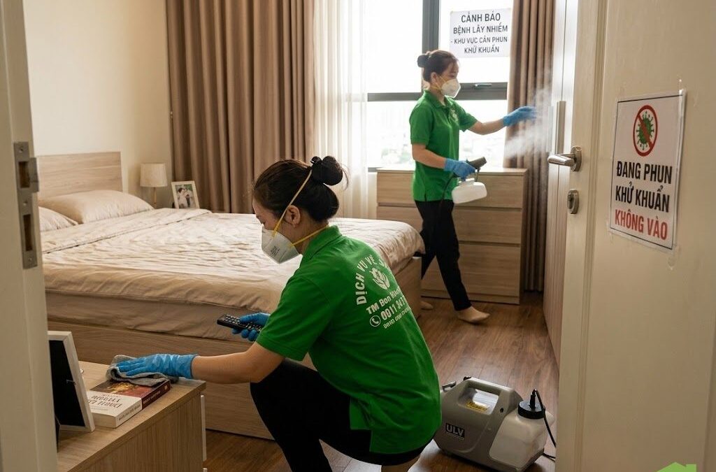 Top 5 Thời Điểm Vàng Nên Phun Khử Khuẩn Nhà – Đừng Để Quá Muộn!