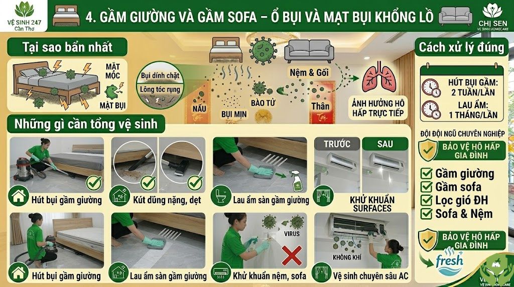Top 7 Khu Vực Bẩn Nhất Trong Nhà Mà Bạn Hay Bỏ Qua