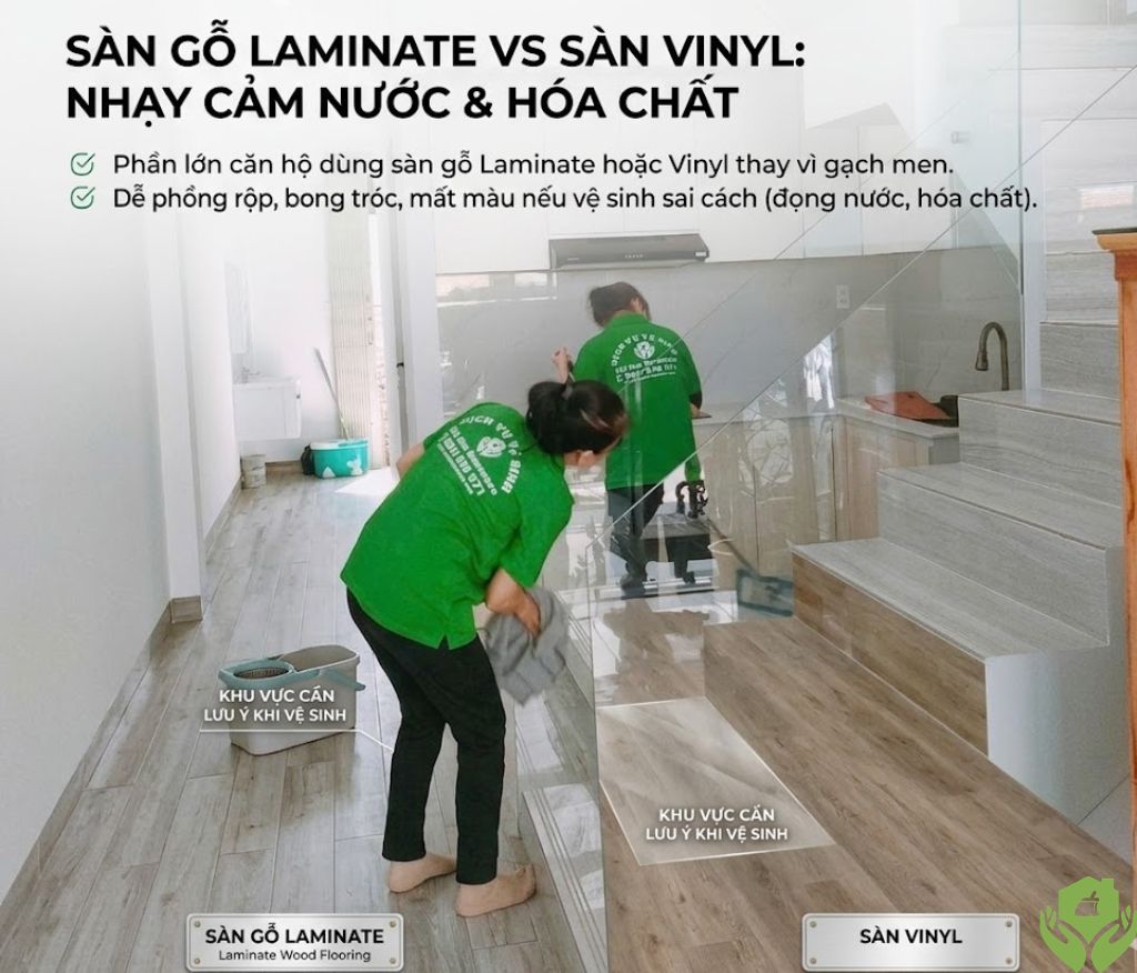 Vệ Sinh Căn Hộ Chung Cư – Sạch Đúng Cách Trong Không Gian Nhỏ