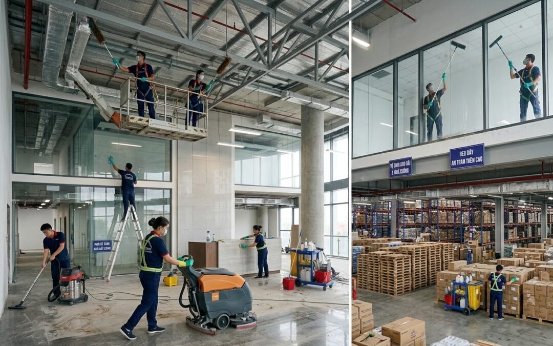 TỔNG HỢP DỊCH VỤ VỆ SINH CHUYÊN NGHIỆP UY TÍN