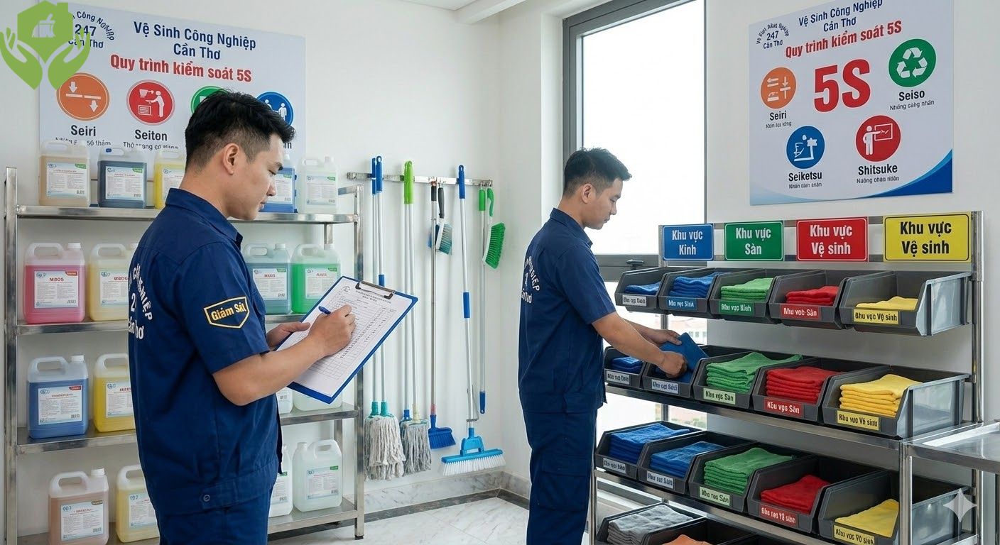 Vệ Sinh Công Nghiệp 247 Cần Thơ: Tiêu Chuẩn Sạch 2026