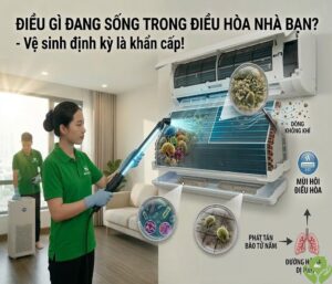Vệ Sinh Điều Hòa – Thứ Bạn Thở Vào Mỗi Ngày Mà Chưa Bao Giờ Nhìn Bên Trong