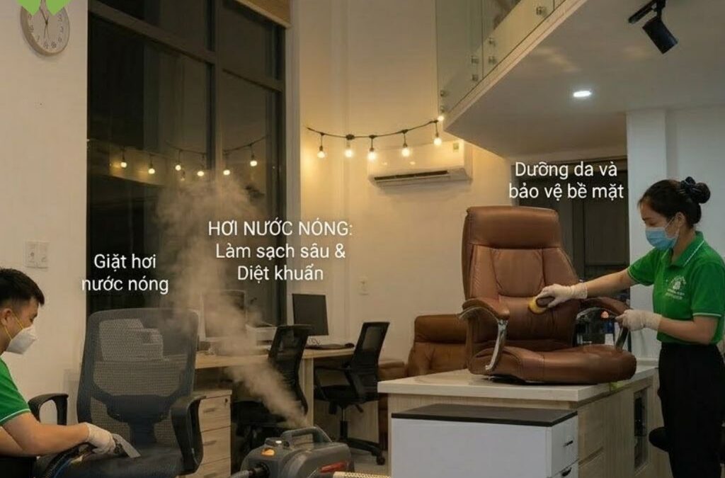Vệ Sinh Ghế Văn Phòng Định Kỳ