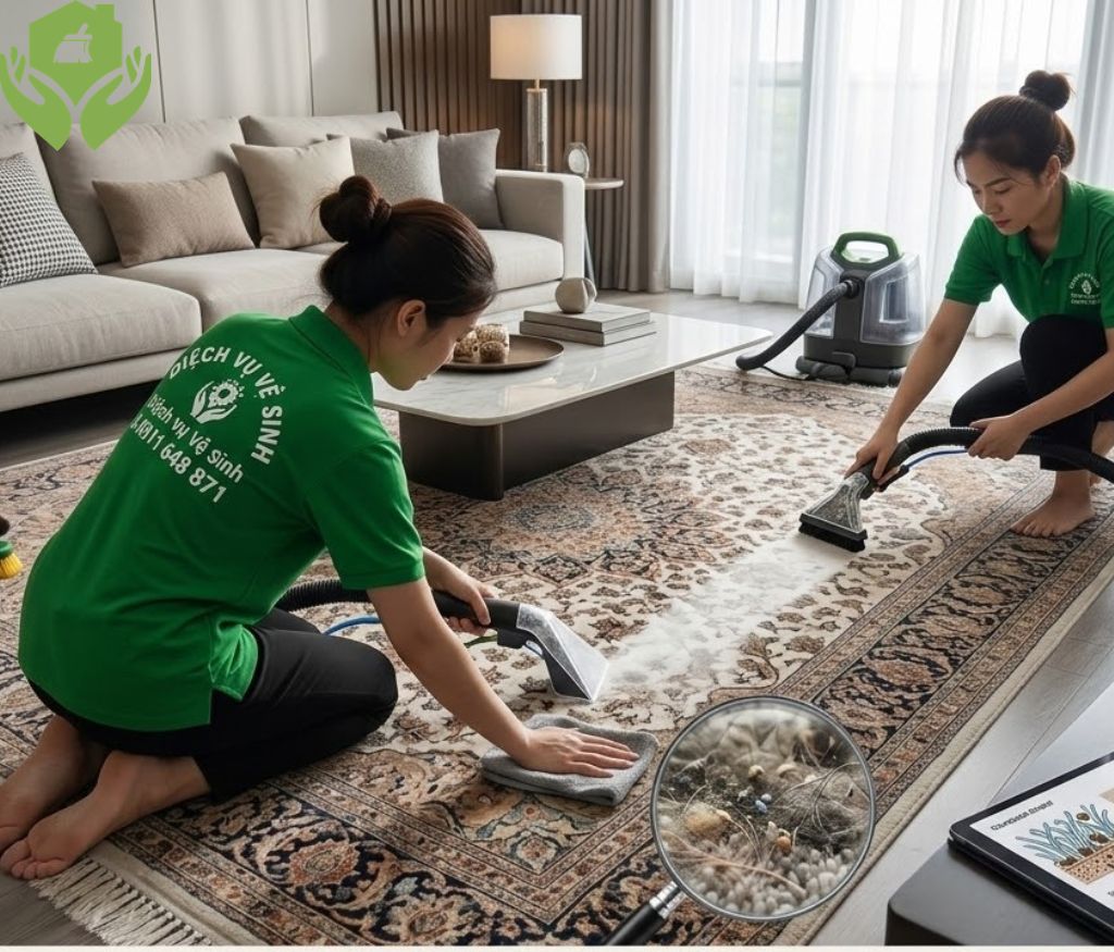 Vệ Sinh Thảm, Rèm Cửa - Bí Quyết Từ Chuyên Gia Giúp Kéo Dài Tuổi Thọ