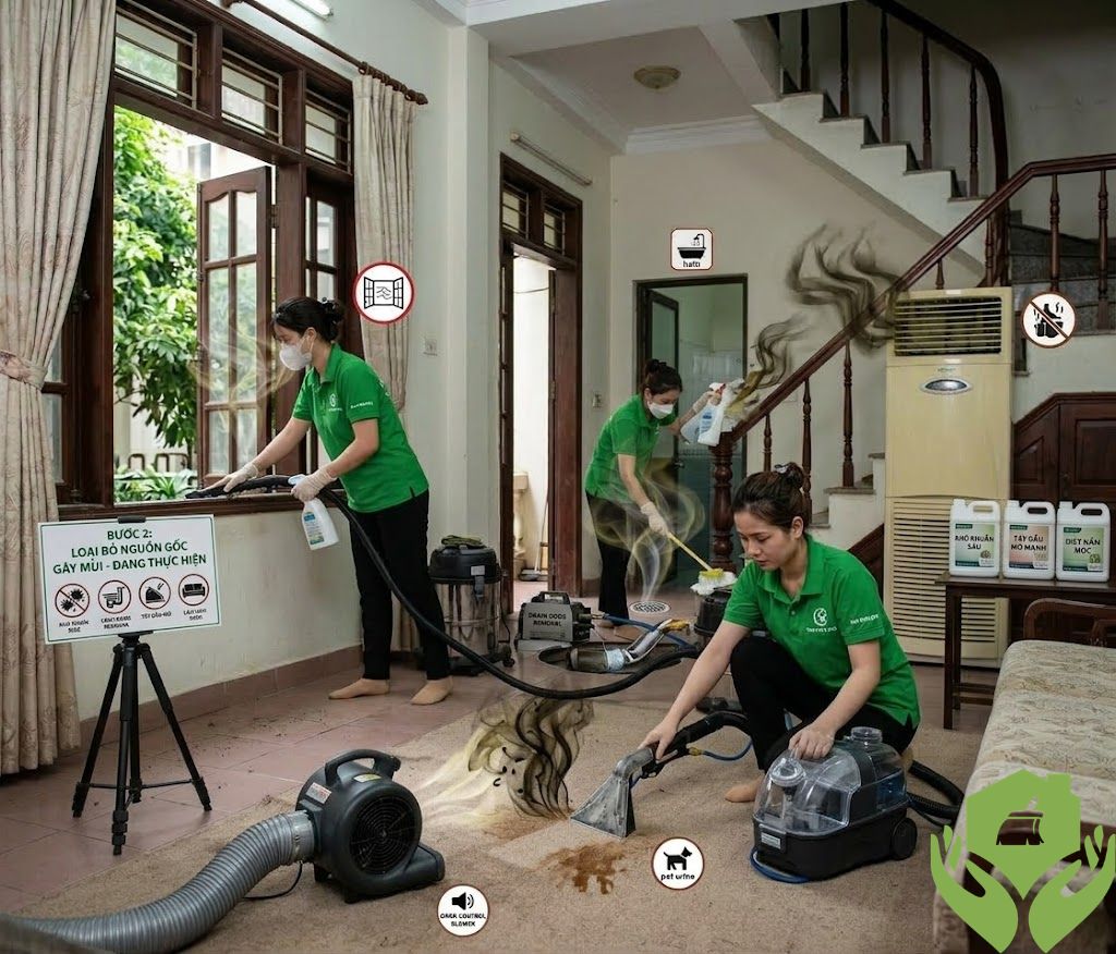 Xử Lý Mùi Hôi Trong Nhà: Giải Pháp Tìm Đúng Nguyên Nhân, Xử Lý Tận Gốc